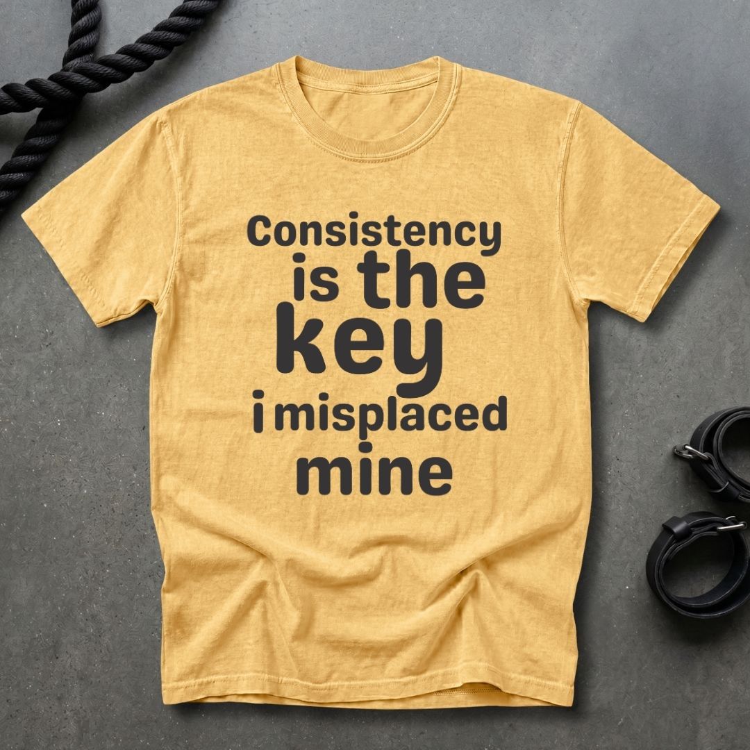 Consistency Is The Key T-shirt