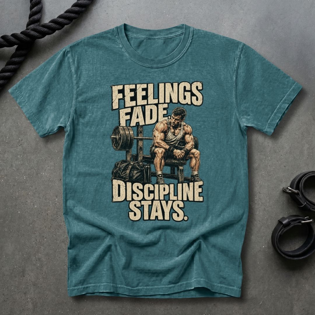 Feelings Fade Discipline Stays T-shirt