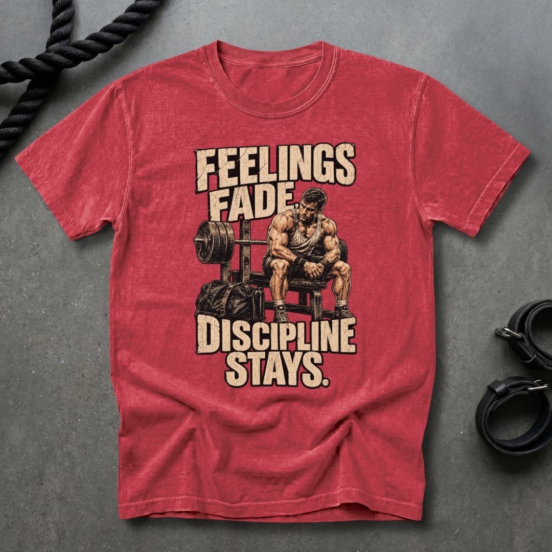 Feelings Fade Discipline Stays T-shirt