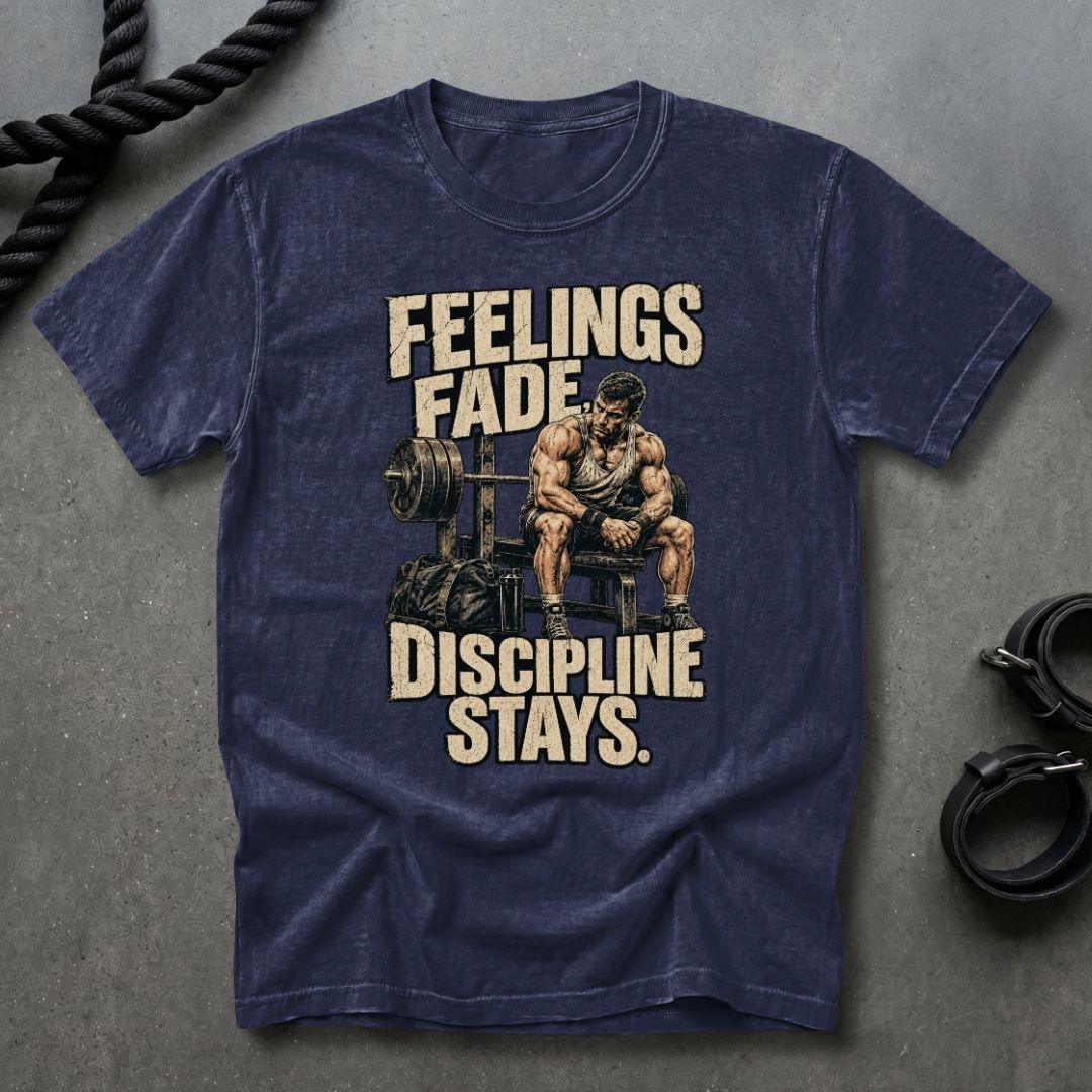 Feelings Fade Discipline Stays T-shirt