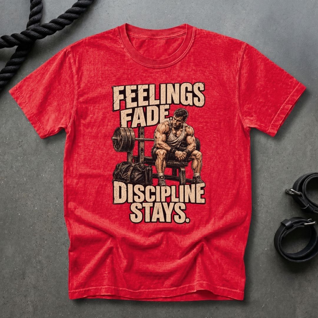 Feelings Fade Discipline Stays T-shirt