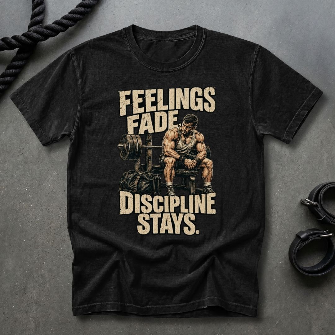 Feelings Fade Discipline Stays T-shirt