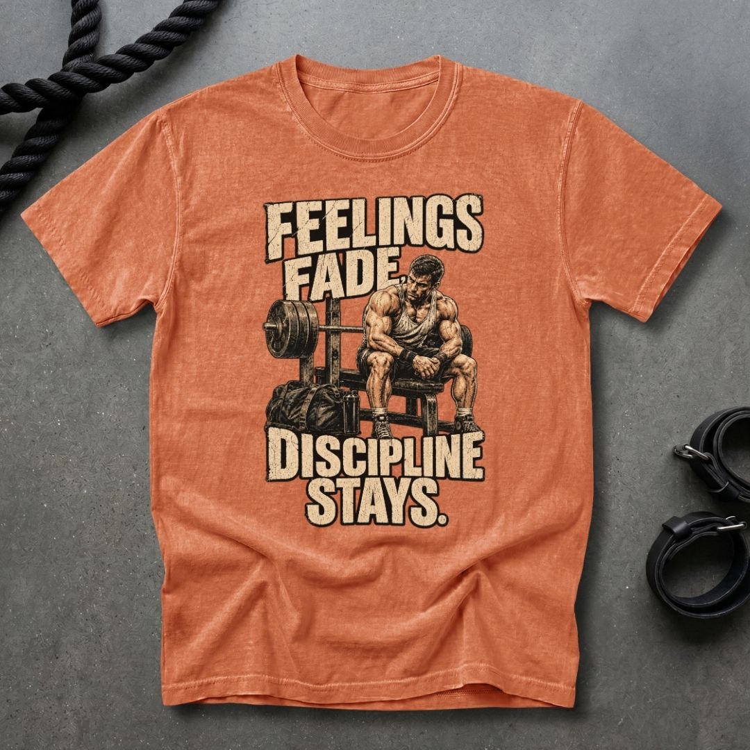 Feelings Fade Discipline Stays T-shirt