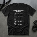 Fitness Enthusiast In Theory T-shirt