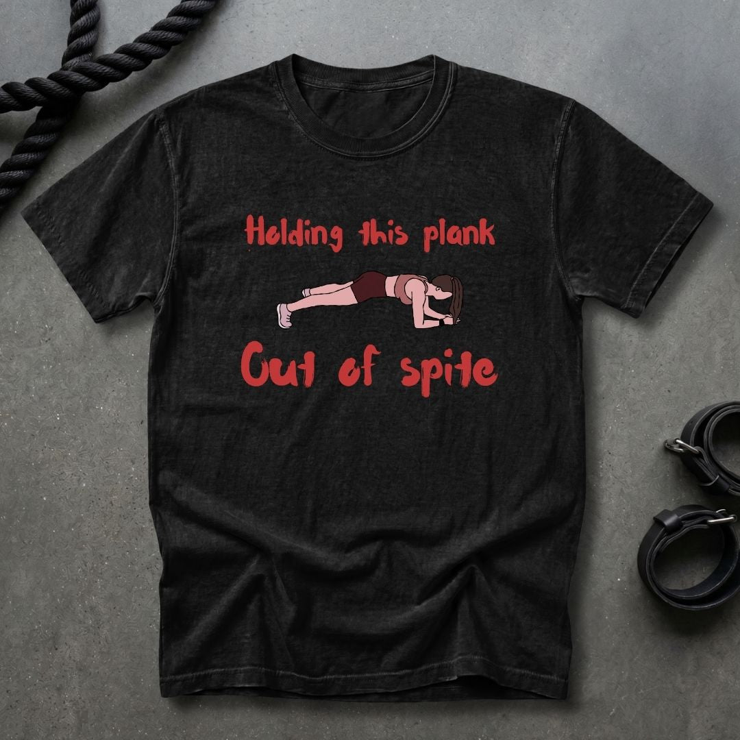 Plank Out Of Spite T-shirt