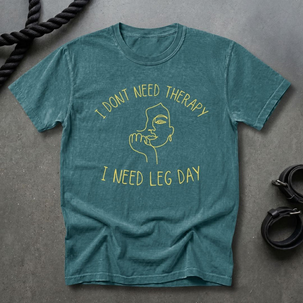 No Therapy, Just Leg Day Women's T-shirt