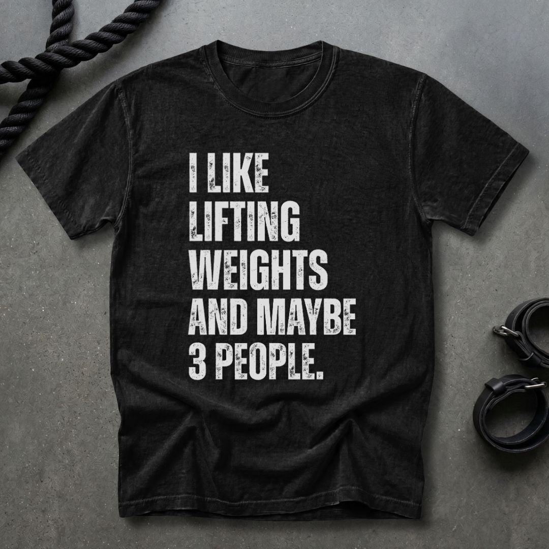 I Like Lifting Weights T-shirt