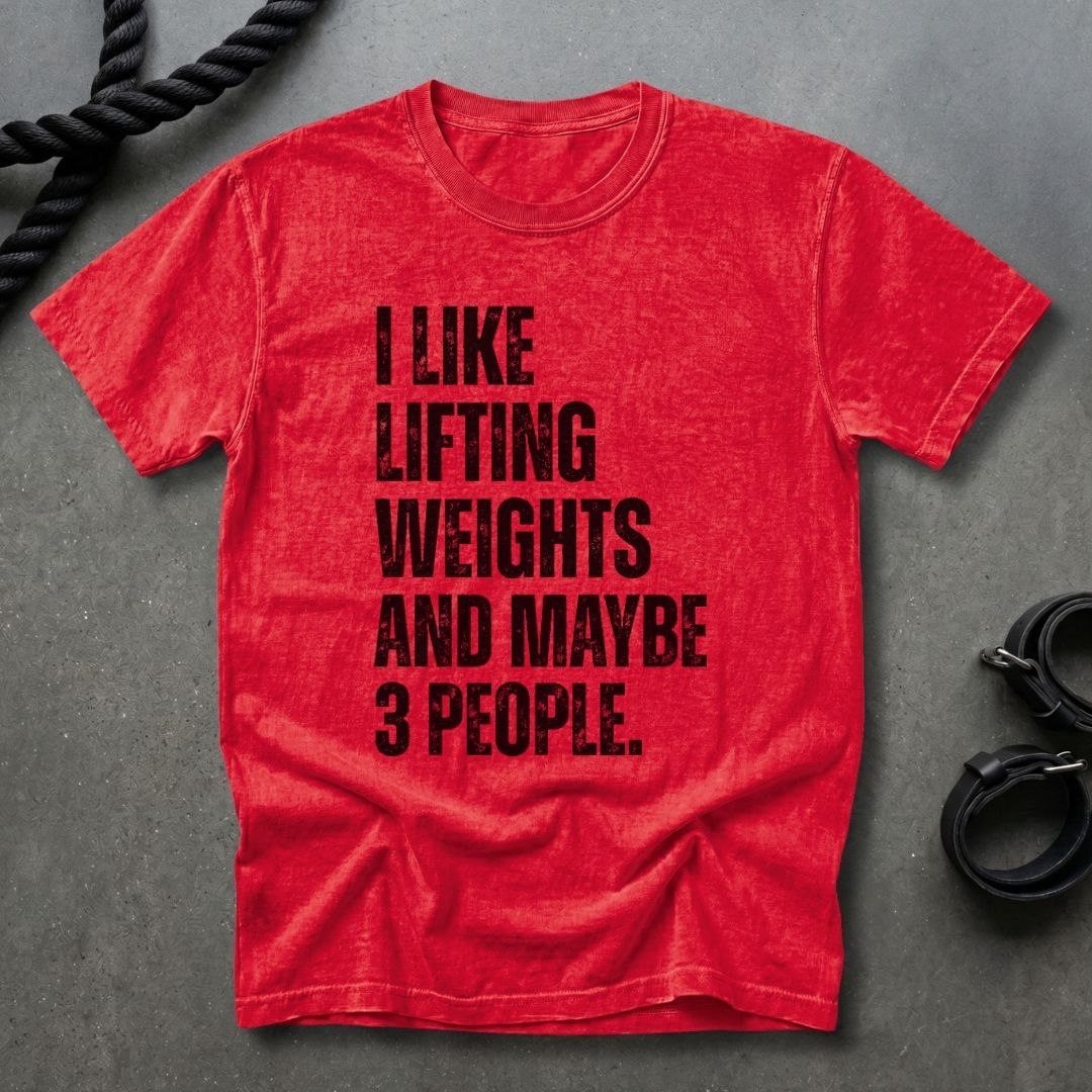 I Like Lifting Weights T-shirt