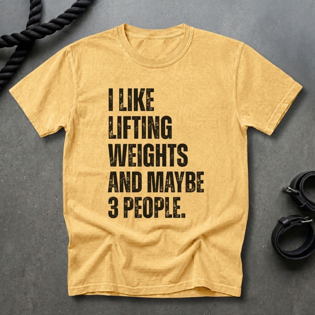I Like Lifting Weights T-shirt