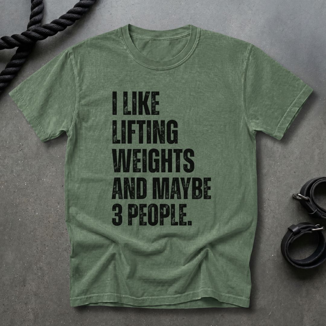 I Like Lifting Weights T-shirt
