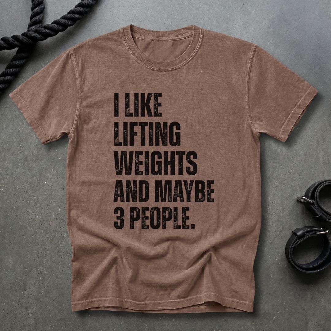 I Like Lifting Weights T-shirt