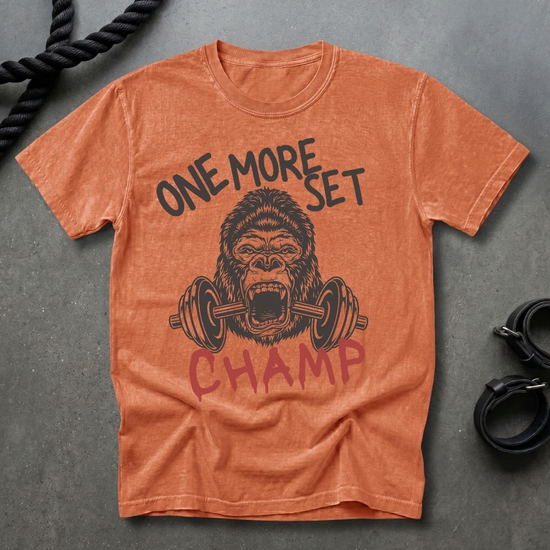 One More Set Champ T-shirt