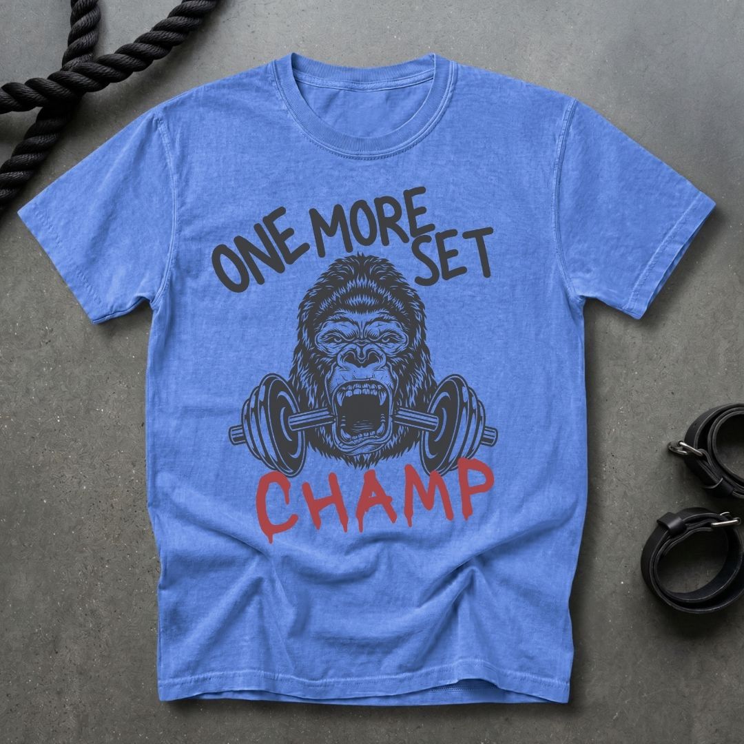 One More Set Champ T-shirt