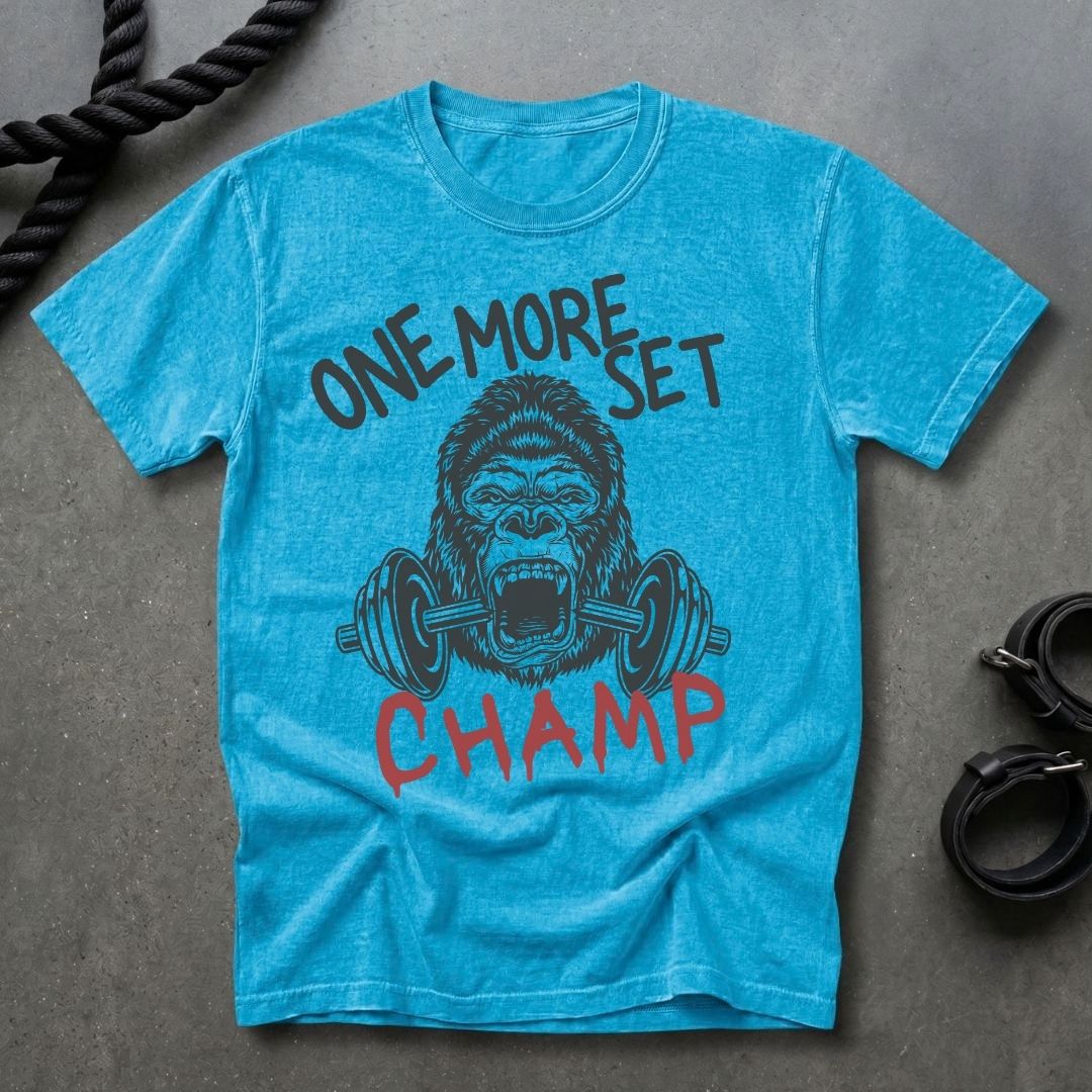 One More Set Champ T-shirt