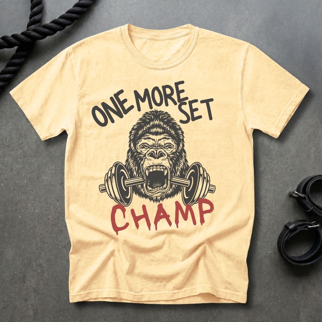 One More Set Champ T-shirt