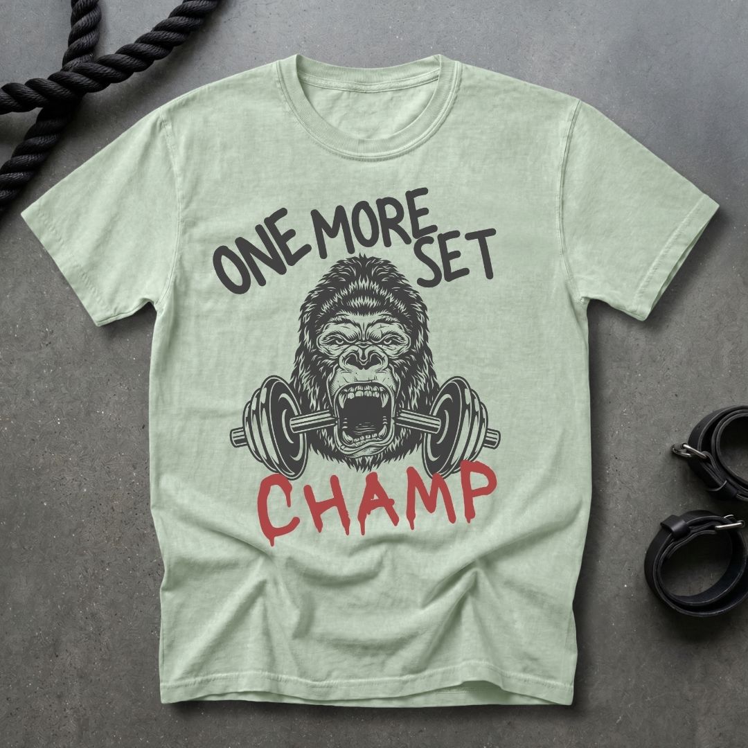 One More Set Champ T-shirt