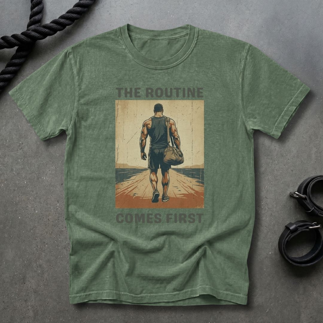 The Routine Comes First T-shirt